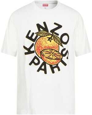 KENZO T-Shirt Cotton - White