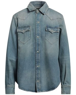 Alanui Denim Shirt Cotton - Blue