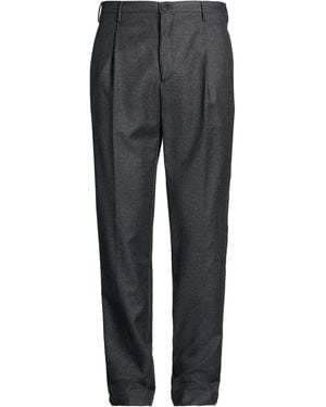 Slowear Charcoal Trousers Virgin Wool - Grey
