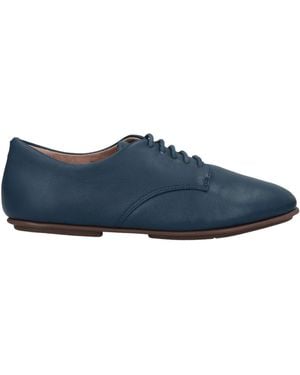 Fitflop Lace-Up Shoes Soft Leather - Blue
