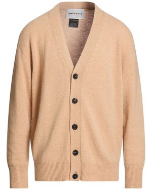 Amaranto Sand Cardigan Wool, Cashmere - Natural