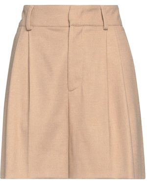 RED Valentino Shorts & Bermuda Shorts Polyester, Viscose, Wool, Elastane - Natural