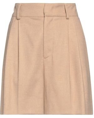 RED Valentino Shorts & Bermuda Shorts Polyester, Viscose, Wool, Elastane - Natural