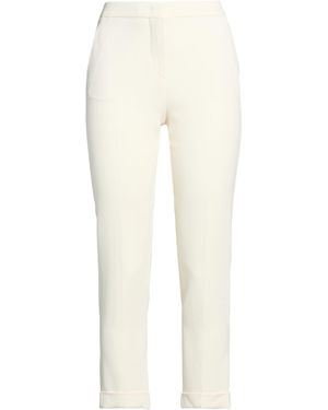 Etro Cream Trousers Viscose, Acetate, Elastane - White