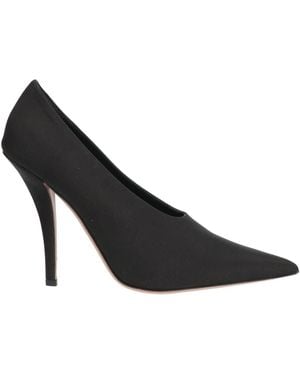 Paris Texas Pumps Textile Fibers - Black