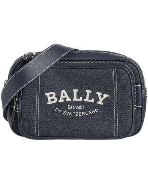 Bally Cross-Body Bag Textile Fibers - Blue