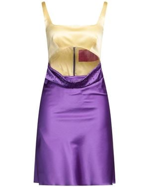 VERGUENZA Vestito Corto - Viola
