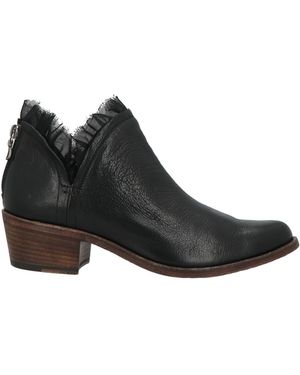Ink Ankle Boots - Black