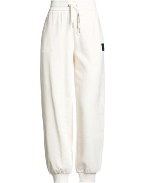 ARMANI EXCHANGE Ivory Pants Cotton, Polyester, Elastane - White