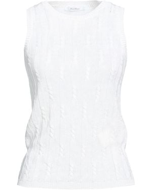 Max Mara Pullover - Blanco