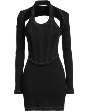 Dion Lee Mini Dress Organic Cotton, Elastane - Black