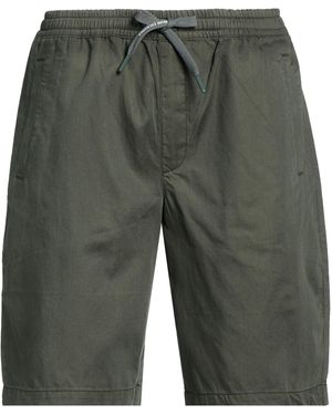 ARMANI EXCHANGE Military Shorts & Bermuda Shorts Lyocell, Cotton - Grey