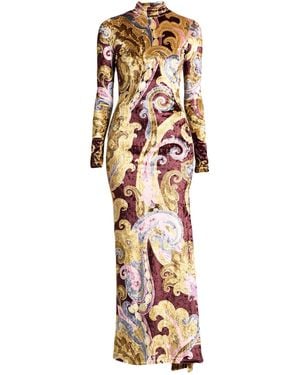 Etro Vestito Lungo - Bianco