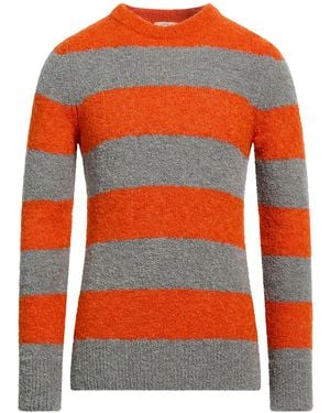 M.Q.J. Jumper Wool, Acrylic - Orange