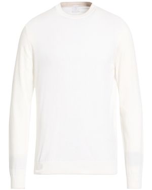 Eleventy Platinum Sweater Cotton - White