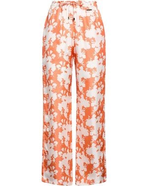 Manzoni 24 Pants Silk - Orange