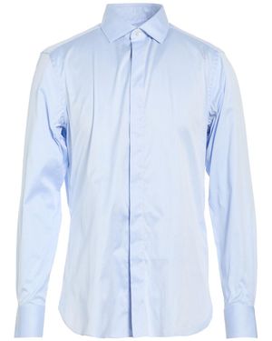 ZEGNA Light Shirt Cotton - Blue