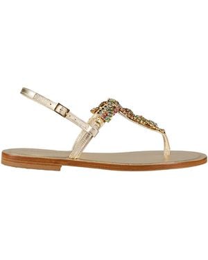 DG POSITANO Thong Sandals - White