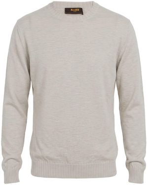 Moorer Light Sweater Cashmere - Gray