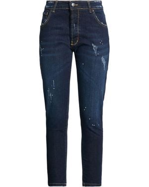OVER/D Jeans Cotton, Elastane - Blue