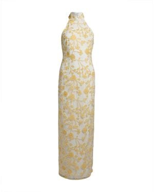 ROTATE BIRGER CHRISTENSEN Maxi Dress - Metallic