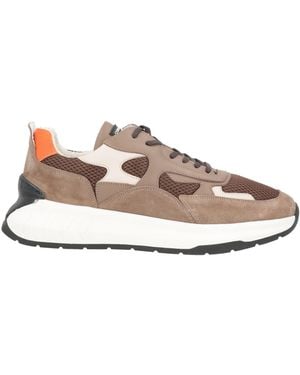 Cerruti 1881 Trainers Calfskin, Polyester - Brown