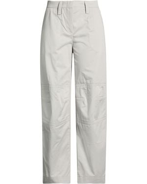 Semicouture Trousers Cotton - Grey