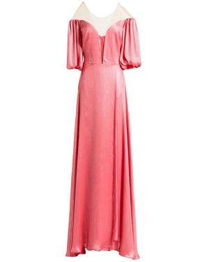 MISCHALIS ATELIER Maxi Dress Polyester - Pink