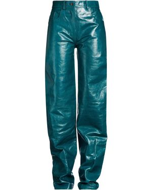 16Arlington Trousers Leather - Green