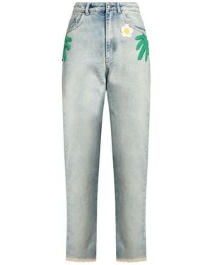 Gcds Jeans Cotton - Blue