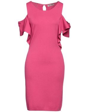 Angelo Marani Vestito Corto - Rosa