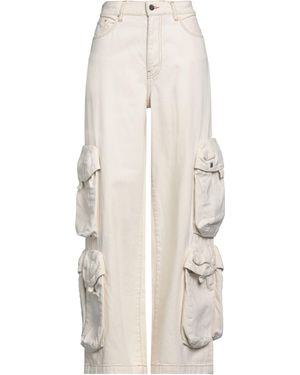 Amiri Cream Jeans Cotton - White