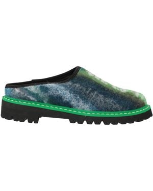 Diemme Mules & Clogs Wool, Soft Leather - Green