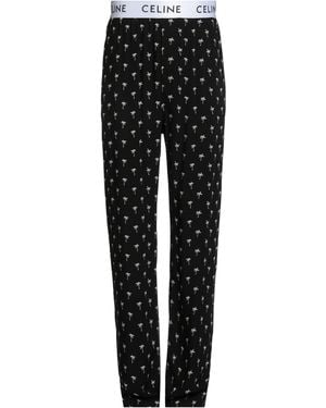 Celine Trousers Viscose - Black