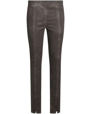 Rick Owens Trousers Cotton, Polyester, Natural Rubber - Grey