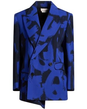 McQueen Blazer Wool - Blue