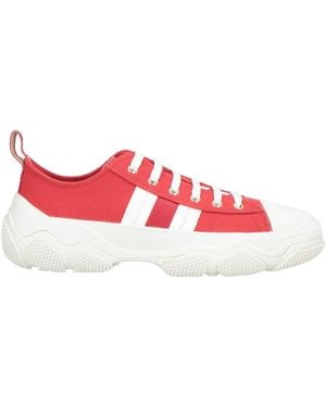 Red(V) Sneakers Textile Fibers - Red
