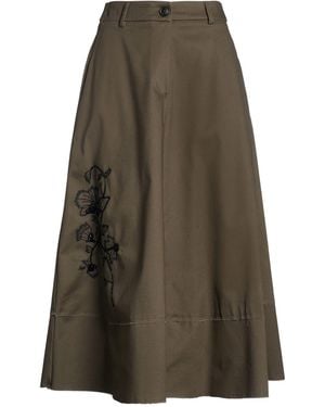 Shirtaporter Midi Skirts - Green