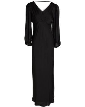 ViCOLO Maxi Dress Viscose - Black