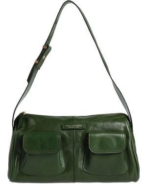 The Bridge Dark Shoulder Bag Leather - Green