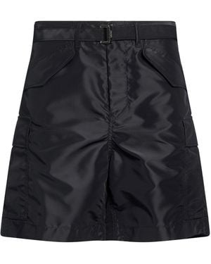 Sacai Shorts & Bermudashorts - Schwarz