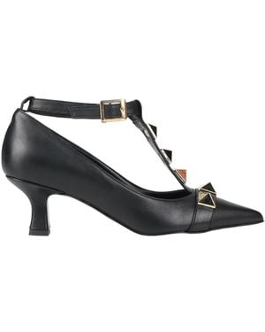 PAOLO MATTEI Pumps Leather - Black