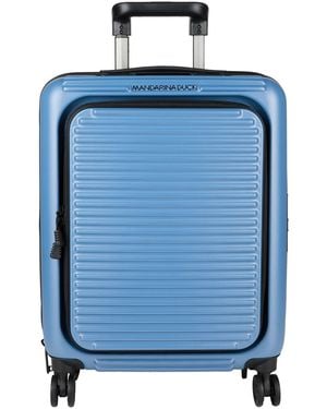 Mandarina Duck Wheeled Luggage Polycarbonate - Blue