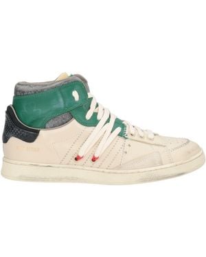 HIDNANDER Ivory Trainers Leather - Green