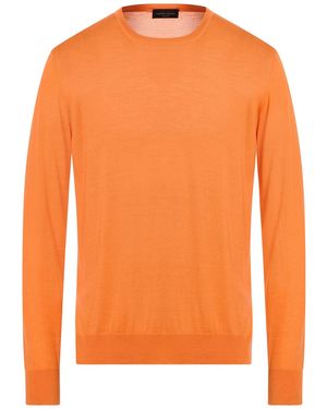 Roberto Collina Jumper Merino Wool - Orange