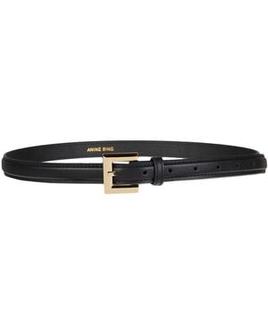 Anine Bing Belt Leather - Black