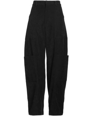 Gaelle Paris Pants Polyester, Elastane - Black