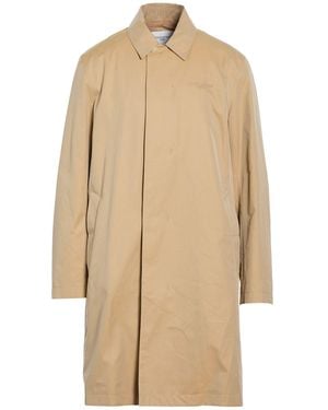Maison Kitsuné Overcoat & Trench Coat Cotton - Natural