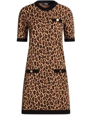 Versace Mini Dress - Brown