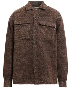 Revolution Shirt Acrylic, Polyester, Viscose - Brown